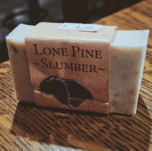 Open image in slideshow, Lone Pine &#39;Slumber&#39; - Lavender Cashmere Soap Bar
