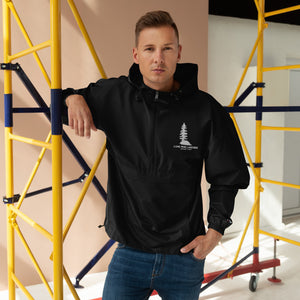 Open image in slideshow, Unisex Embroidered White Logo Lone Pine Packable Jacket
