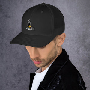 Open image in slideshow, Embroidered Colour Logo Trucker Cap
