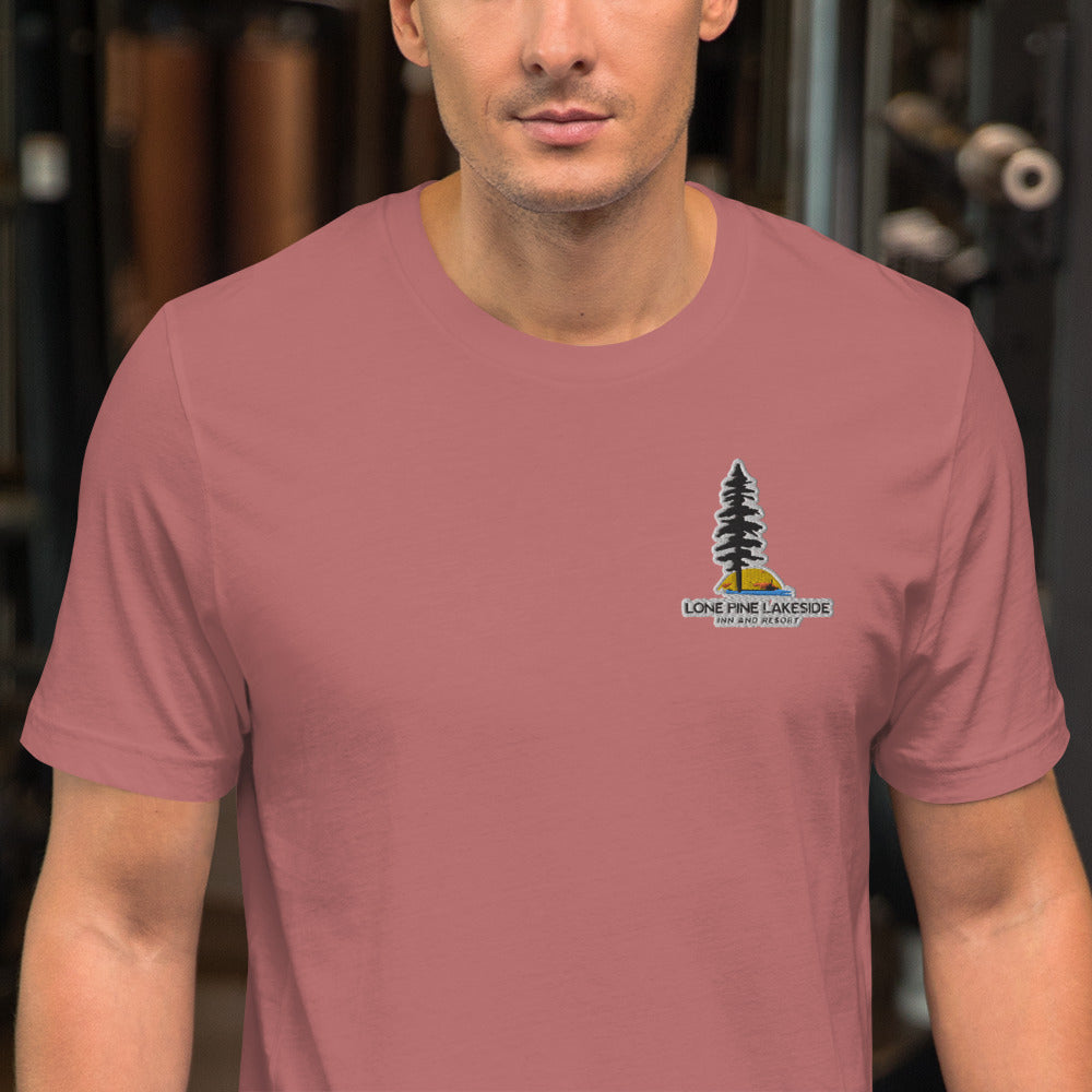 Men's Embroidered Colour Logo T-Shirt